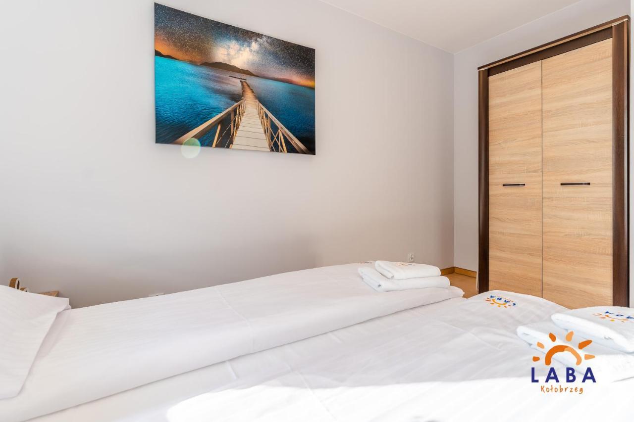 Laba Kolobrzeg Apartamenty Bursztynowe Z Miejscami Postojowymi Exterior foto