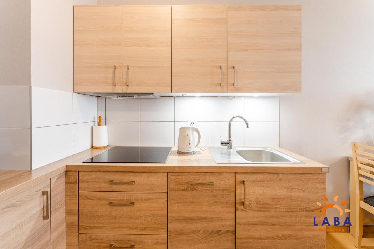 Laba Kolobrzeg Apartamenty Bursztynowe Z Miejscami Postojowymi Exterior foto