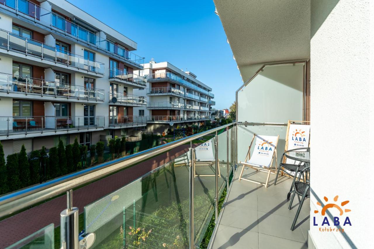 Laba Kolobrzeg Apartamenty Bursztynowe Z Miejscami Postojowymi Exterior foto