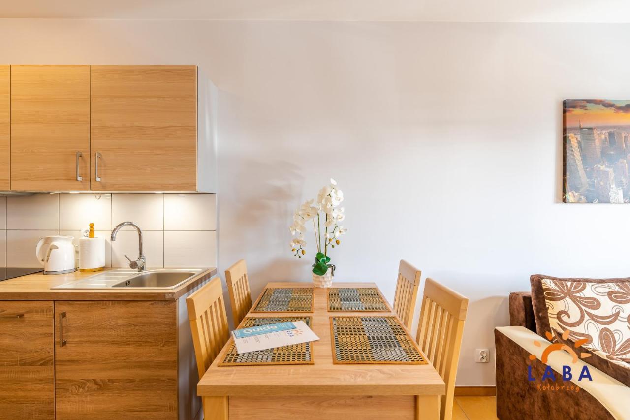 Laba Kolobrzeg Apartamenty Bursztynowe Z Miejscami Postojowymi Exterior foto